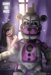 aged_up count_the_ways fazbear_frights female five_nights_at_freddy's five_nights_at_freddy's:_sister_location fnaf funtime_freddy_(fnafsl) male male_focus millie_fitzsimmons