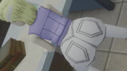 1girls 3d android_18 animated ass ass_focus ass_shake bare_shoulders big_ass blonde_female blonde_hair dragon_ball dragon_ball_z female from_above from_behind from_below huge_ass jeans jiggle kishi milf pants solo thick_thighs twerking video webm