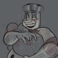 anonymous female from cuphead (game) by ruinh00d