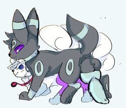 alolan_vulpix balls berr big_dom_small_sub big_penis black_fur bloowolfy blue_eyes blue_penis canine_penis clothing collar dominant dubious_consent duo eeveelution feral feral_on_feral feral_only forced genitals hi_res ian_desinu imminent_anal imminent_rape imminent_sex knot knotted_penis legwear male male/male male_only medical_instrument nervous_sweat paws penis pokemon pokemon_(species) purple_eyes purple_sclera rape scientific_instrument size_difference stethoscope stockings tail umbreon vulpix white_eyes white_fur