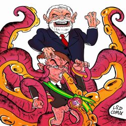 bolsonaro bostil brazil brazilian daltrinador gay lula_da_silva octopus politics president squid tentacle tentacle_sex