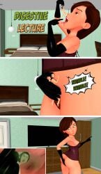 3d anus avatar_the_last_airbender azula clothing comic fart fart_cloud fart_fetish farting female femdom giantess helen_parr mature_female medium_breasts milf mother open_mouth pussy saxanas size_difference stomach_noises the_incredibles tongue_out