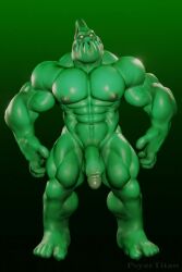 1male 3d animated balls bara butt dick green_body hi_res huge_cock large_penis league_of_legends male male_only muscles muscular muscular_male nipples no_sound pecs psyertitan short_playtime solo solo_focus solo_male tagme video zac