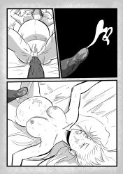 1girls absurdres after_anal after_sex after_vaginal ahe_gao anal anal_sex black_and_white black_hair blonde_hair blood_bond blush breasts colored_skin comic comic_page cum cum_in_ass cum_inside cum_on_belly cum_on_body cum_on_breasts cum_on_stomach cum_on_upper_body dark-skinned_male dark_hair dark_skin dress ejaculation exhausted facial female female_on_bottom flipped french_kiss fringe greek_mythology happy highres interracial kissing male_on_top manga manga_page mari_vill missionary moan moaning monstershake muscular muscular_male naked_female naked_male nipples nude nude_female nude_male passed_out penetration penis petite pleasure_face ponytail pregnant pull_out rolling_eyes romantic sweat tight_anal titan_(greek_mythology) tongue_in_mouth topless topless_male typhon_(blood_bond) typhon_titan white_hair white_skin white_skinned_female x-ray