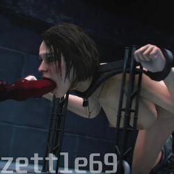 1girls 3d animated canine_dildo capcom deep_penetration deepthroat doggy_style female female_only fucking_machine gagging jill_valentine jill_valentine_(sasha_zotova) knot knotted_dildo machine mechanical_fixation mp4 oral orgasm_factory pillory rape resident_evil resident_evil_3 resident_evil_3_remake restrained sex_machine solo sound spitroast throat_bulge throat_fuck vaginal vaginal_insertion vaginal_penetration video yoke zettle69