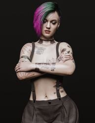 judy alvarez from cd projekt red by krey3d