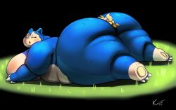 1boy 1boy1girl 1girls ass big_ass big_breasts kazecat macro macro/micro micro overweight overweight_female pokemon snorlax tagme