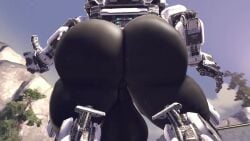 1boy 3d 3d_(artwork) animated anthro anus ass ass_shake ass_slap balls big_ass big_balls big_butt bouncing_ass bouncing_balls bouncing_butt bound_arms bubble_butt butt dat_ass fat_ass femboy huge_ass huge_butt humanoid humanoid_genitalia large_ass looking_back looking_up machine male male_anthro male_only massive_ass monarch_(titanfall) mp4 no_sound outside presenting_ass rayhuma rear_view robot round_ass squatting tagme thick_ass thick_thighs thumbs_up titanfall titanfall_2 video voluptuous wide_hips