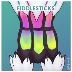 1boy ass fiddlesticks league_of_legends league_of_legends:_wild_rift male male_only monster riot_games solo solo_male star_guardian_series star_nemesis_fiddlesticks tejorooj