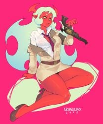 scanty daemon from panty & stocking with garterbelt by norasuko