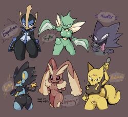 2022 6+girls alakazam anon anthro anthrofied ass astranger blade_arm breasts bunny_ears bunny_girl bunny_tail color empoleon fat_ass fellatio female furry ghost ghost_girl ghost_hands green_skin haunter large_breasts lion lion_ears lion_girl lioness lopunny luxray mantis mantis_girl mantis_humanoid nude nude_female oral oral_sex penguin penis penis_lick pink_star pokémon_(species) pokemon pokemon_(species) pokephilia purple_body purple_tongue scyther simple_background stroking_penis thick_ass thick_thighs wings yellow_fur