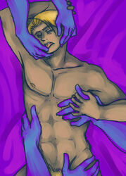 dc_comics doctor_manhattan gay male male_only nude ozymandias_(watchmen) tagme watchmen yaoi