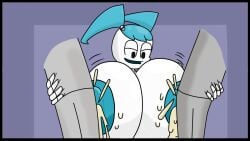 breast_expansion cum jenny_wakeman robot wallacethespideer waweegee xj-9