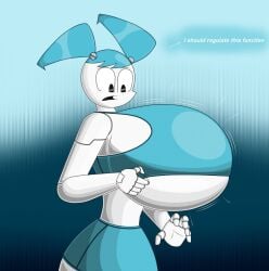 1girls 2d big_breasts breast_expansion breast_inflation breasts female female_only huge_breasts humanoid inflation jenny_wakeman my_life_as_a_teenage_robot robot robot_girl robot_humanoid solo solo_female wallacethespideer waweegee xj-9