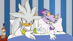 alcohol blaze_the_cat cartoon_hook-ups furry motel sega silver_the_hedgehog sonic_(series) sonic_the_hedgehog_(series) tagme winky_dink_media