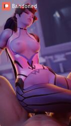 1boy 1girls 3d 9:16 ambiguous_penetration animated athletic_female bandoned breasts breasts_out evilaudio girl_on_top human light-skinned_male looking_at_viewer muscular_male overwatch ponytail pov purple_hair purple_skin short_playtime shorter_than_10_seconds sound sound_edit tagme thick_thighs vertical_video video widowmaker