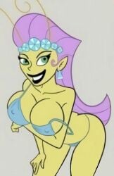 breasts croc_(artist) edit female nude nude_female princess_mandie straight_hair the_fairly_oddparents