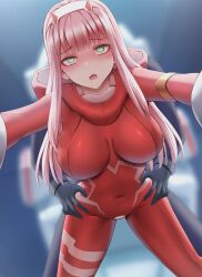 zero two (darling in the franxx) from darling in the franxx by ginhaha