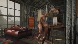 2boys 3d anal anal_penetration anal_sex animated fallout fallout_4 gay male male/male male_only mp4 riding_penis robert_joseph_maccready sole_survivor sound tagme video yaoi