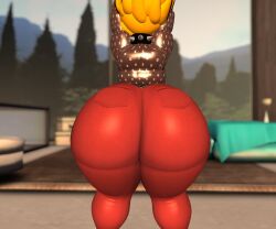 alien anthro big_ass big_butt big_thighs bubble_ass bubble_butt clothed clothes clothing fat_ass femboy gay huge_ass huge_butt jacket jeans large_ass large_thighs lwd_cartoonz massive_ass massive_butt neil_lash orange_fur second_life spiked_collar spiky_hair thick_ass tight_clothing wide_hips