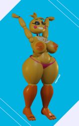 toy chica (fnaf) from five nights at freddy's