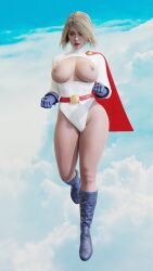 1girls 3d 3d_(artwork) big_breasts blender blender_(software) blonde_hair blue_eyes breasts breasts_out canchero765 cape curves curvy curvy_body curvy_female curvy_figure curvy_hips dc dc_comics exposed_breasts eyebrows female female_focus female_only flying hips human human_only injustice_2 kara_zor-l karen_starr kryptonian light-skinned_female photo power_girl render rexoman343 short_hair sky solo superheroine superman_(series) surprised surprised_expression thick_thighs thighs video_games