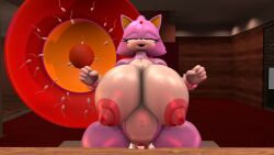 1futa 1girls 3d anthro areolae belly_bulge big_belly blaze_the_cat blueapple cream_the_rabbit cum cum_in_pussy cum_inside cumflation female forehead_jewel futa_is_smaller futa_on_female futanari gigantic_breasts gigantic_nipples impregnation inflation insemination larger_female on_bed ovum pleasure_face smaller_futanari sonic_(series) source_request stomach_inflation vaginal_penetration x-ray