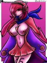 corvo_caotico cosplay crossover female female_only gardevoir generation_3_pokemon humanoid kinktober kinktober_2023 one_piece page_4 pokémon_(species) pokemon pokemon_(species) reiju