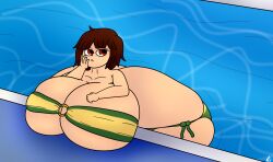 1girls 2d 5_fingers ass_bigger_than_head ass_cleavage bikini bikini_bottom bikini_top bra breast_bigger_than_head brown_hair bubble_ass bubble_butt busty butt butt_crack butt_expansion chara curvy curvy_body curvy_female curvy_figure enormous_ass enormous_breasts female female_focus female_only fingers hourglass_figure huge_ass huge_breasts huge_hips huge_thighs human humanoid hyper hyper_ass hyper_breasts large_ass large_breasts larger_female looking_to_the_side massive_ass massive_breasts massive_butt massive_thighs mature_female milf panties pool poolside reallynormal red_eyes solo solo_female thick thick_ass thick_thighs thighs_bigger_than_head thunder_thighs toby_fox undertale undertale_(series) video_games wide_hips wide_thighs