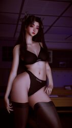 tohsaka rin from calvin klein by crashbanditkut