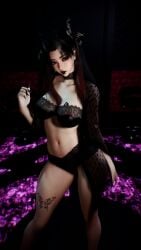 tohsaka rin from fate (series) by crashbanditkut
