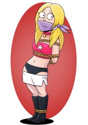francine smith from american dad by night-glare