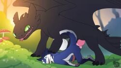 16:9 2d_animation anal anal_sex animated anthro anthro_on_feral anthro_penetrated digital_media_(artwork) dragon dreamworks duo erection european_mythology feral feral_penetrating feral_penetrating_anthro forked_tongue fury_(httyd) genitals how_to_train_your_dragon kete loop male male/male mythological_creature mythological_scalie mythology night_fury penetration penile penile_penetration penis penis_in_ass scalie sergal sex size_difference tail tongue tongue_out toothless western_dragon widescreen