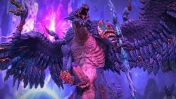 6_eyes absurdly_large_cock animated anthro anthro_pred armor artist_logo avian avian_demon balls beak blue_body blue_feathers bouncing_balls chaos_daemon claws clothing daemon_of_tzeentch duo ejaculation erection extreme_size_difference feathered_wings feathers gauntlets genitals glans gloves hand_on_penis handwear head_first hi_res holding_object holding_staff huge_filesize human human_prey humanoid_genitalia humanoid_penis in_mouth larger_pred logo long_claws long_neck lord_of_change male male/male male_pred male_prey mammal masturbation multi_eye navel neck_bulge no_sound oral_vore pauldron penile penile_masturbation penis short_playtime size_difference soft_vore spread_wings staff tagme twitchyanimation video vore warhammer_(franchise) wing_jewelry wings