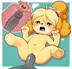 isabelle (animal crossing) from animal crossing by bunguy
