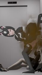 western spotted skunk (kemono friends) from kemono friends by 12jarsofpickles
