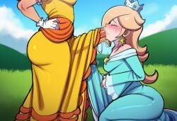 princess daisy from mario (series) by lameai