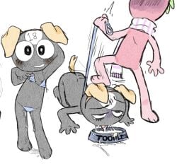 1boy 1girl1boy 1girls @_@ accessory aged_up bikini bikini_bottom bikini_top black_body blue_bottomwear blue_topwear blush blush_lines blushing_female bottomwear bowl_of_cum cub cum_eating dandy&#039;s_world dandys_world dog_bowl dog_ears dog_tail dubious_consent feederism feeding feeding_cum female force_feeding grey_body grossed_out hi_res leash leash_and_collar leash_pull leashed_collar leashed_female lvndr movement_lines multicolored_body nauseous petplay pink_body pink_scarf pussy_juice pussy_juice_drip questionable_consent red_body roblox roblox_game scarf_only sick sprout_(dandy&#039;s_world) stepping stepping_on_female stepping_on_head tagme_(artist) toodles_(dandy&#039;s_world) topwear uncomfortable uncomfortable_pose uncommon_stimulation wearing_others_clothes white_body young