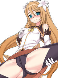 bitter_sweet blue_eyes blush cameltoe highres marta_lualdi panties tales_of_(series) tales_of_symphonia tales_of_symphonia_knight_of_ratatosk underwear upskirt