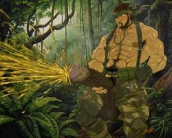 solid snake from metal gear solid by mojamoja