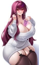 scathach (fate) from fate (series) by luunamito