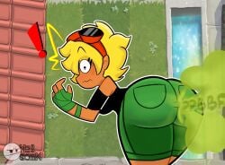 solar flare (peargor) from plants vs zombies by nelsomk