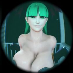 1:1 1girls 3d almightypatty animated big_breasts breasts darkstalkers female female_only green_eyes green_hair head_wings huge_breasts jiggling_breasts large_breasts long_hair looking_at_viewer morrigan_aensland no_sound peephole shaking_breasts shorter_than_10_seconds video virt-a-mate virtamate wings