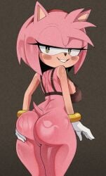 amy rose from sega by god1annie
