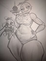 toy chica (fnaf) from five nights at freddy's