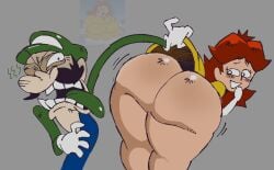 luigi from mario (series) by blublublrfan
