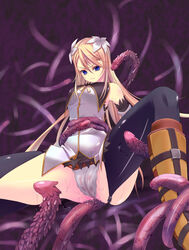 1girls blue_eyes clothes consensual_tentacles female high_resolution marta_lualdi panties sakurazaka_yuu tagme tales_of_(series) tales_of_symphonia_dawn_of_the_new_world tentacle underwear