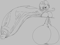 big_ass big_penis bubble_butt huge_ass huge_cock hyper hyper_balls hyper_genitalia hyper_penis hyper_testicles lattemon lattemon_(character) penis thick_thighs wide_hips