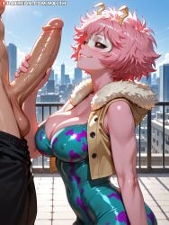 ashido mina from boku no hero academia by malth