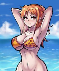 nami (one piece) from one piece by mishairl